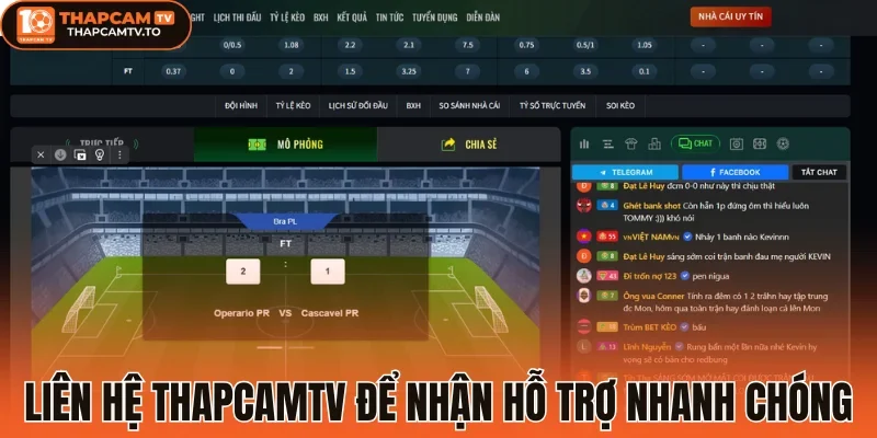 Liên hệ thapcamtv để nhận hỗ trợ nhanh chóng